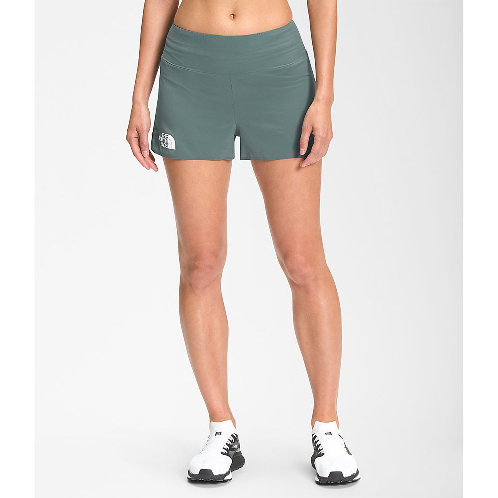 The North Face Shorts Womens Australia - The North Face Flight Stridelight Green Flashdry (MKD-37928